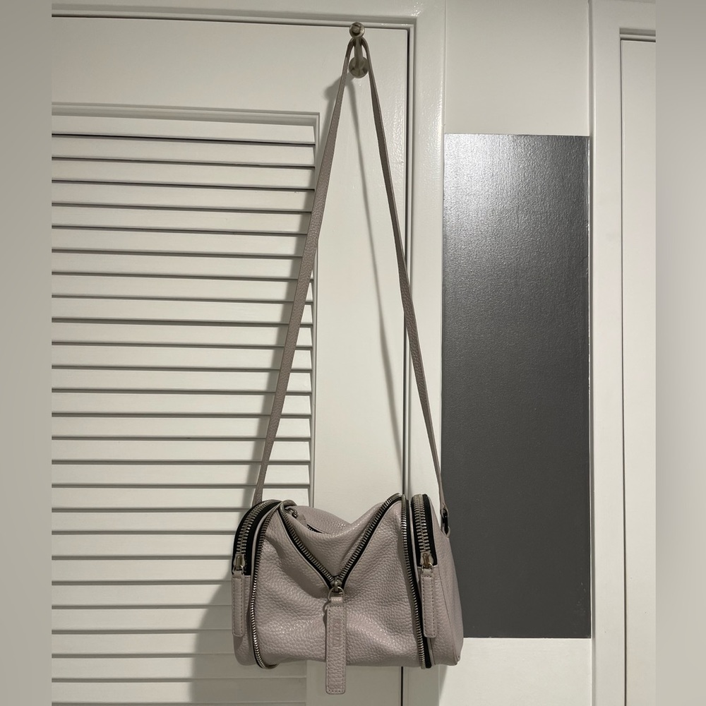 Lavender Leather KARA Double Date Bag - Picture 8 of 8